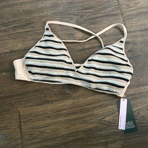 NWT Knit Bikini Top - Wild Fable